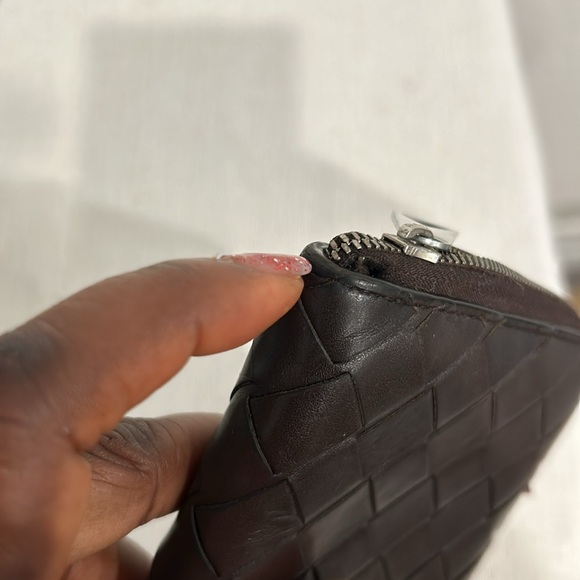 Bottega long zippy brown and red wallet - Picture 15 of 15